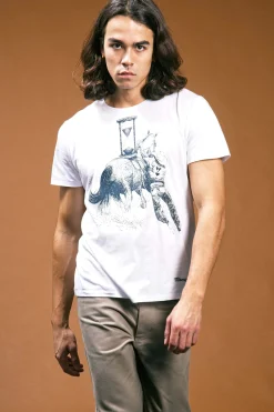 T-Shirt Querido Tiempo PerdidoBlanc