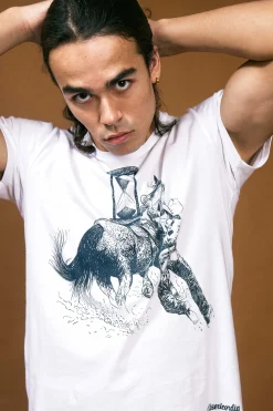 T-Shirt Querido Tiempo PerdidoBlanc