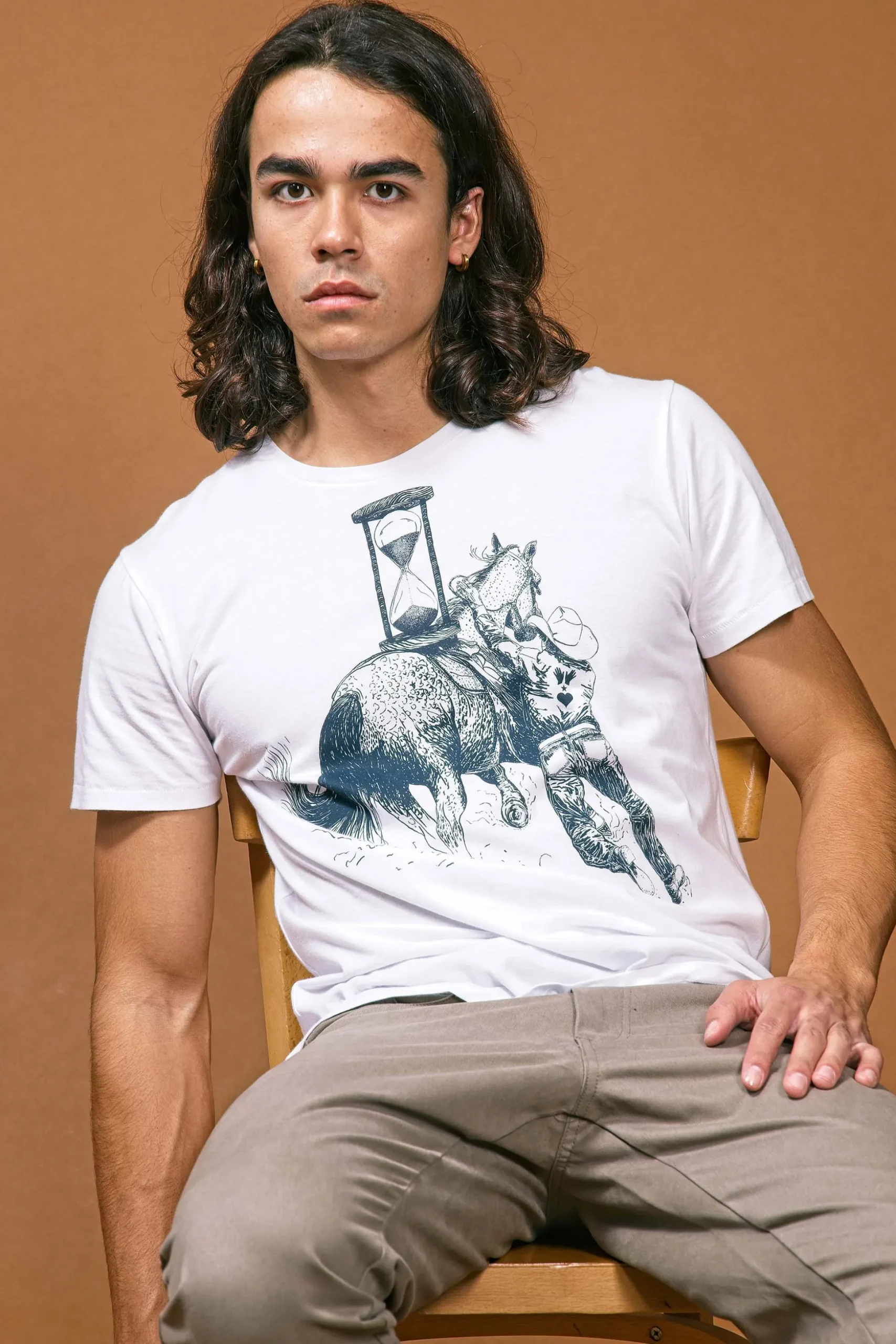 T-Shirt Querido Tiempo PerdidoBlanc