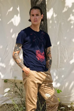 T-Shirt Querido Zambulida Bleu Marine