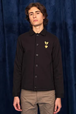 Veste Boutonnée Estévez Noir