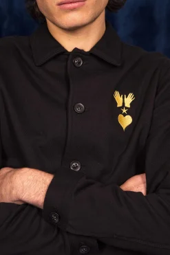 Veste Boutonnée Estévez Noir