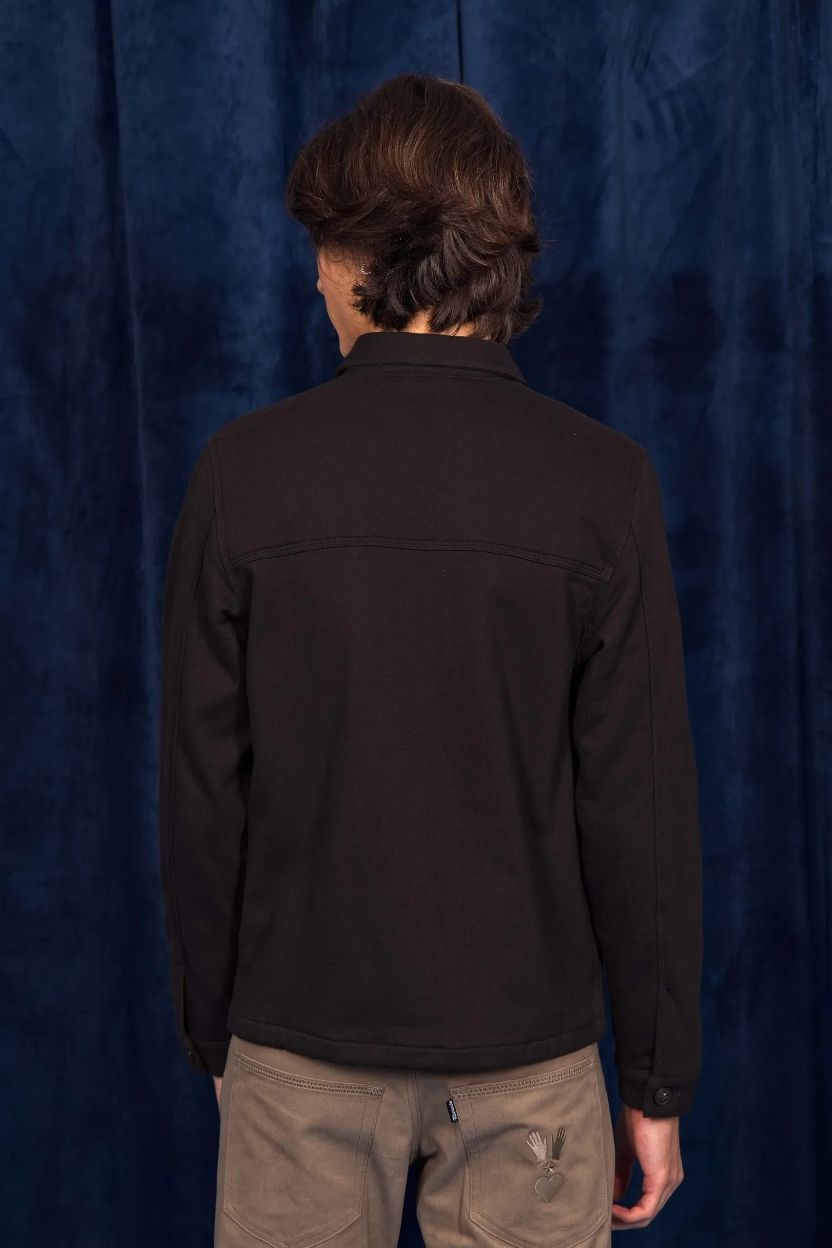 Veste Boutonnée Estévez Noir