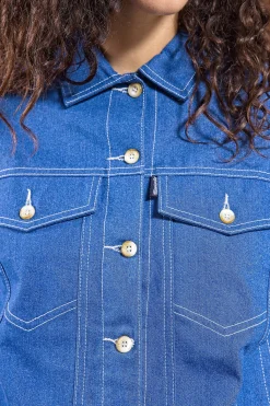 Veste Chemise Attis Bleu Denim