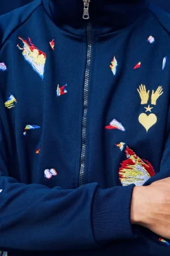 Veste de Sport Zapallal Difraccion Bleu Marine