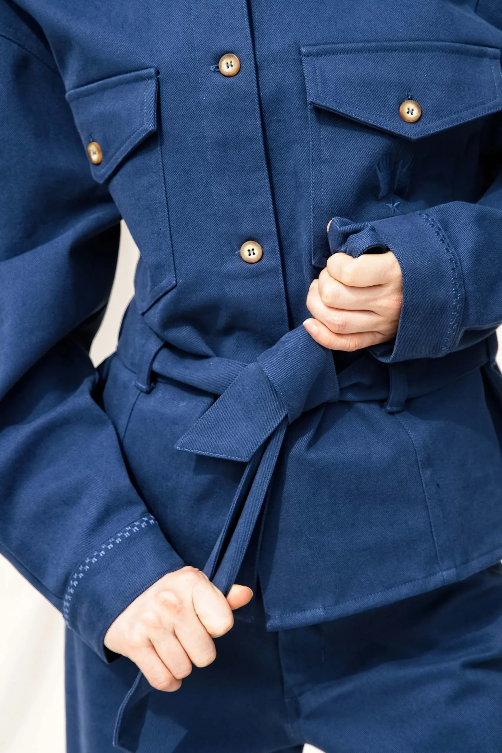 Veste Tena Bleue Méditerranée