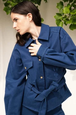 Veste Tena Bleue Méditerranée