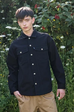Veste-chemise Attis Noir
