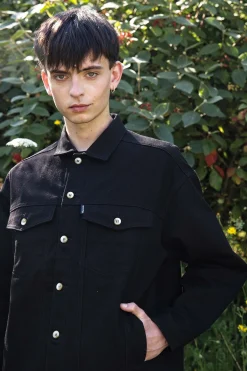 Veste-chemise Attis Noir